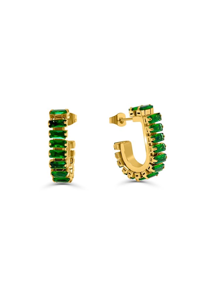 Pieces inspired by fashion that will make you look incredible, shine and let Leri'a Fine Jewelry do the magic. Party Green Gold-plated Earrings, The Magic, Gold Earrings, Cool Style, Fine Jewelry, The Incredibles, Make It Yourself, Stainless Steel, Let It Be