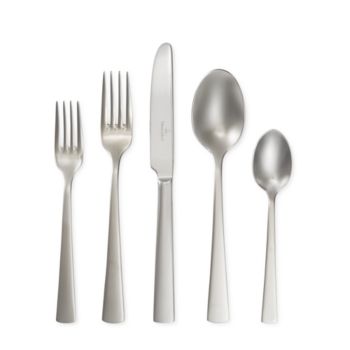 an assortment of silverware including forks, knives and spoons on a white background