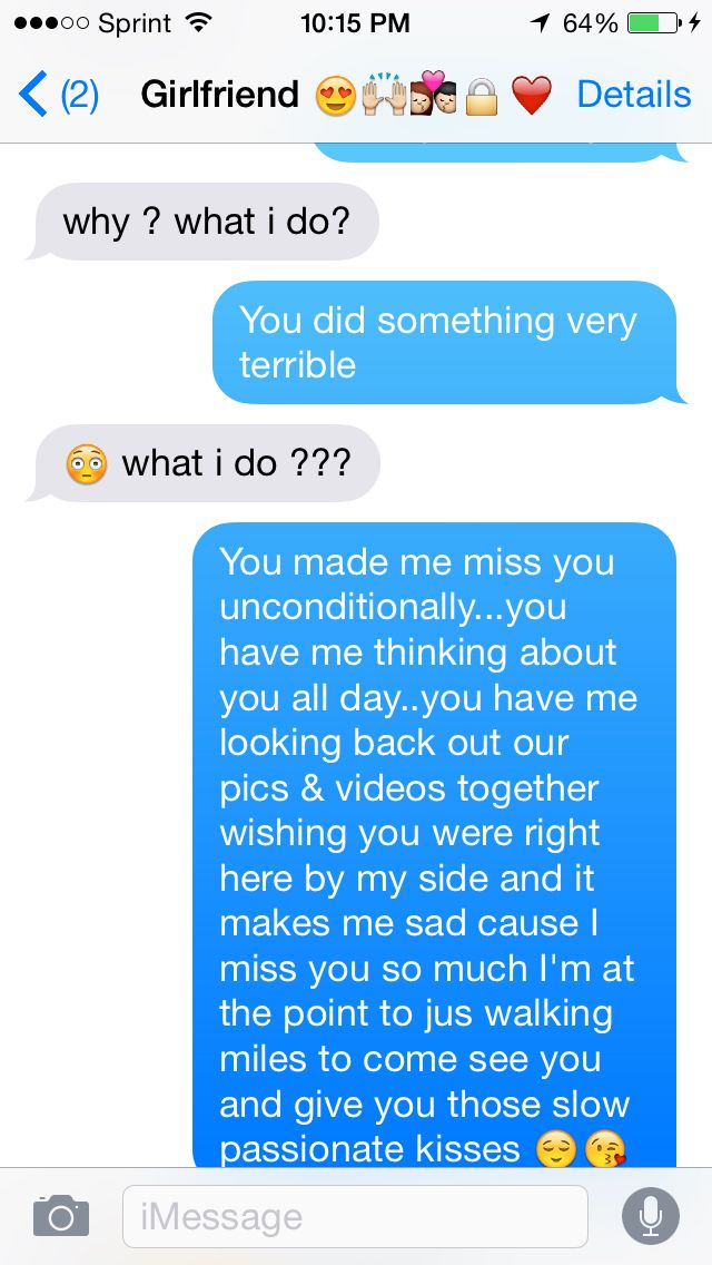 two texts that are being shared to someone on their cell phone, one is telling the other