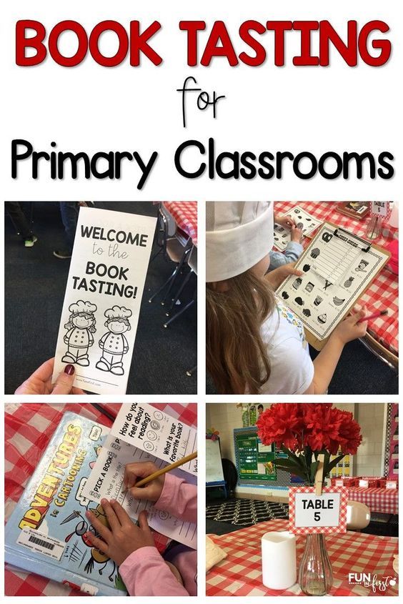 the book tasting for primary and middle school students is an easy way to learn how to use