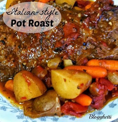 Dutch Oven Pot Roast, Italian Pot Roast, Oven Pot Roast, Boiled Dinner, Easy Pot Roast, Beef Meals, Pot Roast Recipe, Crock Pots, Beef Pot Roast