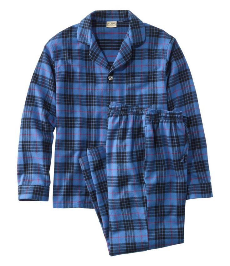 Our premium ultrasoft cotton flannel pajamas, in just the right weight to stay warm and cozy without overheating. Top: Traditional Fit: Relaxed through the chest, sleeve and waist. Pants: Classic Fit: Sits at the natural waist and trim, with a traditional straight leg. Inseams: Short 30", Regular 32", Tall 34". Exceptionally cozy 100% cotton Portuguese flannel. Brushed on both sides for superior softness and warmth. Authentic yarn-dyed tartans stay vibrant and colorful. Machine wash and dry. Shi Pajamas Men, Clothes Board, Random Clothes, Scottish Plaid, Mens Sleepwear, Plaid Pajamas, Flannel Pajamas, Vintage Plaid, Sleepwear & Loungewear