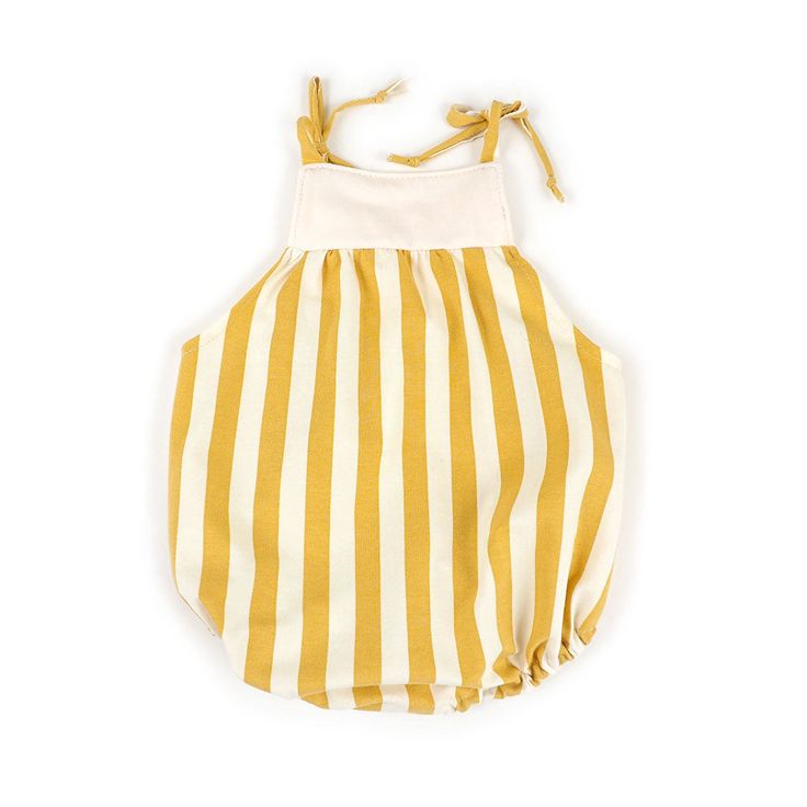 The pop romper is a super fun pattern that is easy to make in knit or woven fabric! Use ties or closed straps for this playful look :) Cotton Jumpsuits And Rompers With Tie Straps For Vacation, Cotton Jumpsuit With Tie Straps For Vacation, Playful Summer Bodysuit For Playdate, Playful Yellow Cotton Jumpsuits And Rompers, Cute Summer Jumpsuits And Rompers For Playtime, Playful Cotton Jumpsuits And Rompers For Beach, Playful Cotton Beach Jumpsuits And Rompers, Yellow Cotton Bubble Romper For Summer, Yellow Cotton Summer Bubble Romper