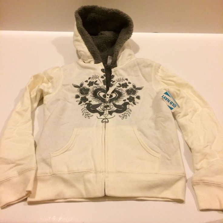 Old Navy Girls’ Zip-Up Hoodie, Size Girls’ L (10-12), Brand New With Tag Loser Outfits, Shelby Core, Cute Zip Up Hoodie, Alternative Hoodie, Cute Hoodies, Light Blue Sweatshirt, Thrift Inspo, Flower Sweatshirt, Navy Girls