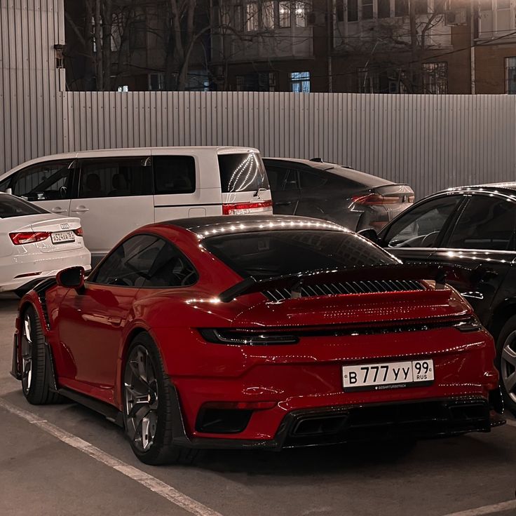 PORSCHE 911 TURBO S New Luxury Cars, Porsche Gt3, Classy Cars, Fancy Cars, Pretty Cars, Red Car, Future Car, My Dream Car, Sports Cars Luxury