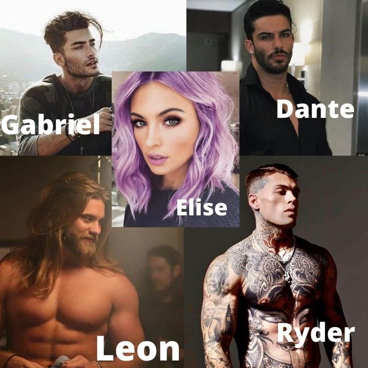 some people with different tattoos on their bodies