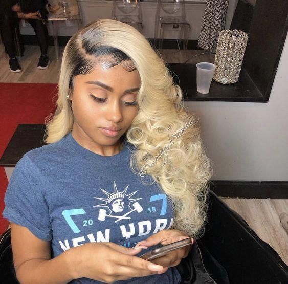 Weave On, Construction Women, Blond Ash, Twisted Hair, Dark Hair With Highlights, Hair Laid, Colorful Hair, Lace Hair, Hair Game