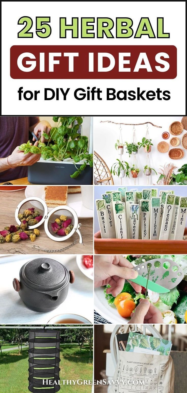 Looking to create a thoughtful herbal gift basket or set? This herbal gift guide offers 25+ ideas that are perfect for making your own herbal gift box. Mix and match dried herbs, tea gear, growing kits, and more to create a custom gift for your favorite herb lover. Each item can be a standalone gift or combined into a beautiful, personalized herbal gift set that will delight anyone who loves plants and natural remedies. Explore the gift guide for creative ideas to build your own herbal gift! Herbal Gifts, Herbs For Sleep, Herbs Tea, Preserving Herbs, Herb Markers, Mother Earth Living, Medicinal Tea, Herb Garden Kit, Thoughtful Gift Ideas