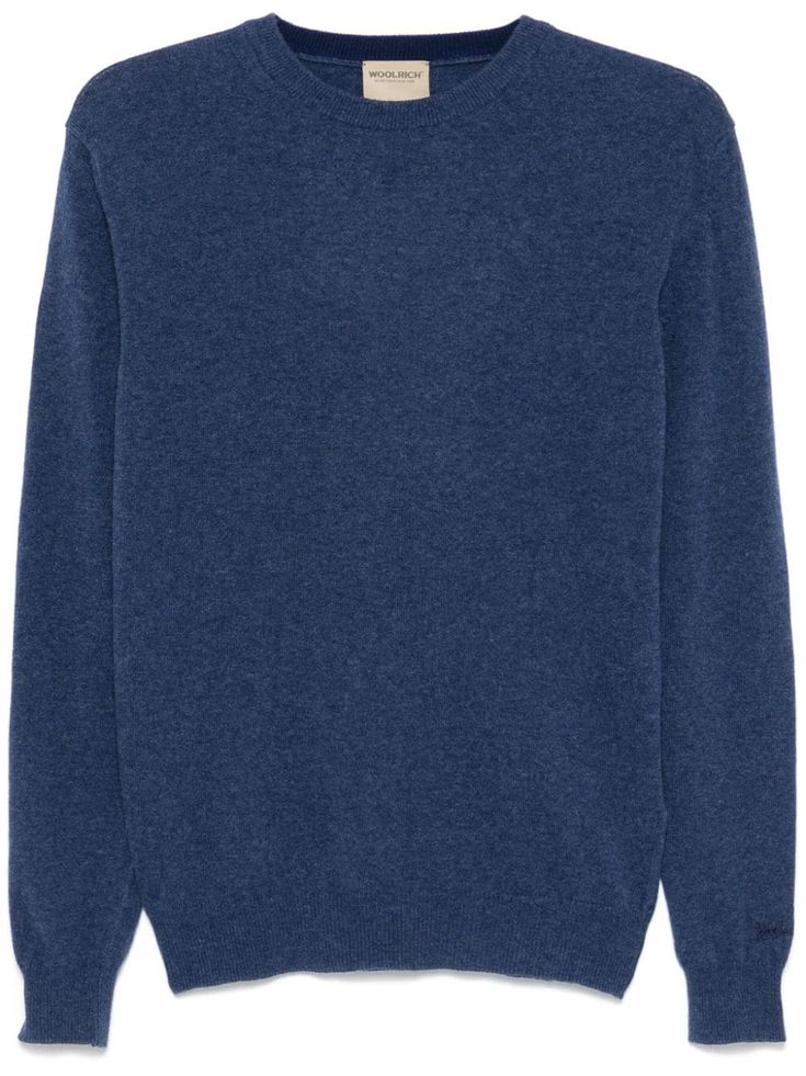 cobalt blue wool knitted construction crew neck long sleeves embroidered logo at the sleeve ribbed cuffs and hem Balenciaga Triple S, Short Suit, Blue Wool, Sweaters Knitwear, Espadrille Shoes, Wool Sweater, Blue Sweaters, Wool Sweaters, Cobalt Blue