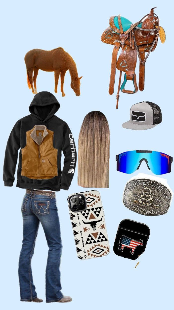 western fit for riding Horseback Riding Outfit Western, Riding Outfit Western, Horse Girl Outfits, Horseback Riding Outfit, Riding Outfit Equestrian, Outfits To Wear To School, Western Winter, Riding Outfits, Outfit Western