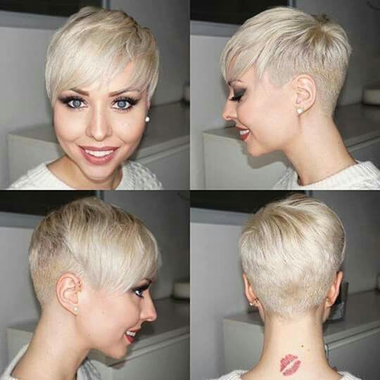 #hairdare Undercut Sidecut, Pixie Tattoo, Tattoo Love, Front Hair Styles, Funky Hairstyles, Very Short Hair, Cute Hairstyles For Short Hair, Hair Color Dark, Pixie Cuts