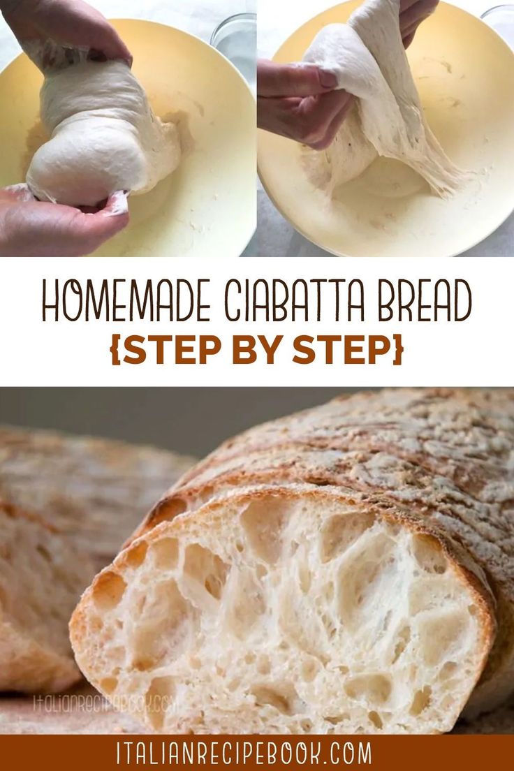 how to make ciabatta bread step by step