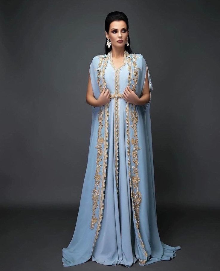 Moroccan Luxury Beaded Caftan, Moroccan Embroidered & Hand beaded Kaftan This caftan is made to order and can be personalised ( colour, size,...) Embellished Blue Wedding Kaftan, Hand Embellished Kaftan For Wedding And Eid, Wedding Abaya Hand Embellished, Wedding Hand Embellished Abaya, Floor-length Hand Embellished Kaftan For Weddings, Hand Embellished Floor-length Kaftan For Wedding, Hand Embellished Floor-length Wedding Kaftan, Moroccan Dress Modern, Georgette Kaftan