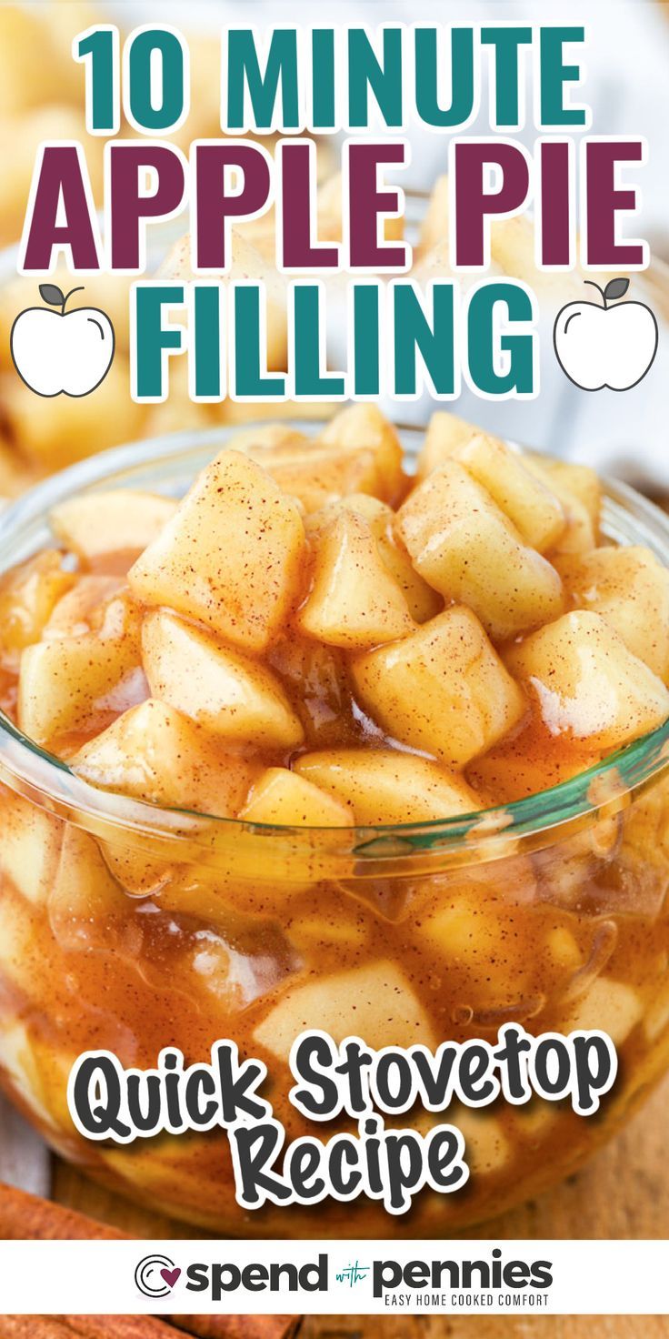 apple pie filling in a jar Easy Apple Pie Filling Recipes, Easy Apple Pie Filling, Apple Pie Filling Recipe, Apple Pie Recipe Homemade, Apple Pie Filling Recipes, Homemade Apple Pie Filling, Canned Apple Pie Filling, Pie Filling Recipes, Apple Recipes Easy