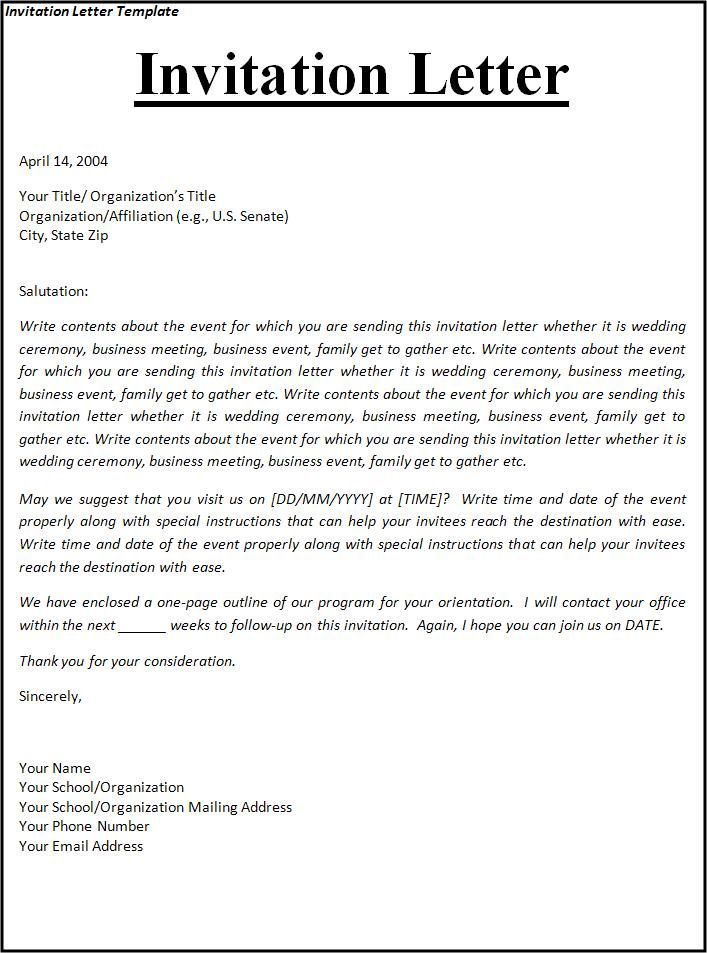 a letter that is written to someone who has been requesting the company's name