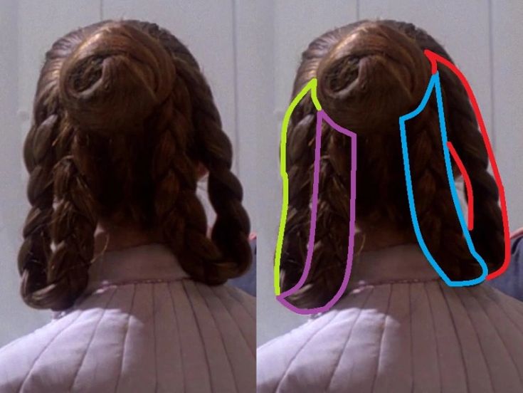 The Empire Strikes Back: Bespin/Cloud City: Leia Hairstyle – DIY The Galaxy Of Star Wars Princess Leia Braids, Princess Leia Hairstyles, Starwars Hairstyles, Princess Leia Hair Tutorial, Bespin Cloud City, Edge Outfits, Leia Bespin, Leia Skywalker, Leia Hair