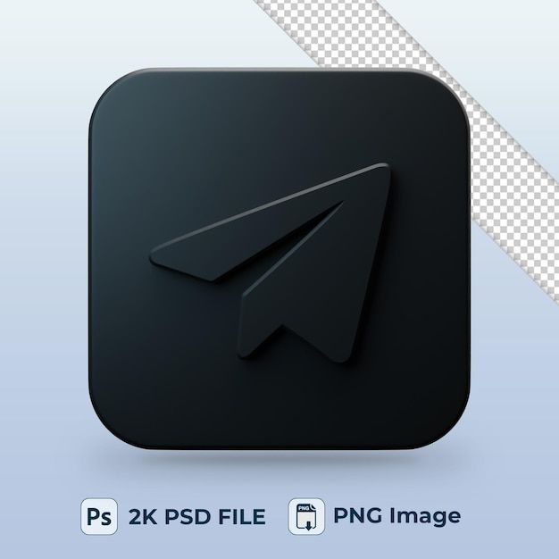 an app icon with the text 2k psd file on it and a black arrow