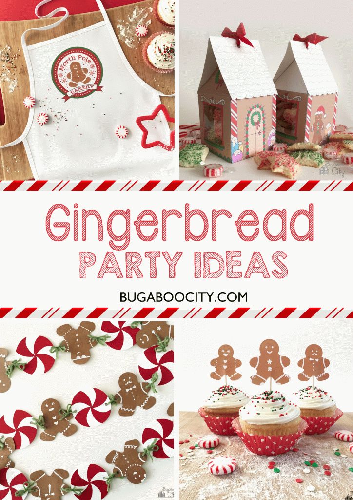 gingerbread party ideas for kids and adults