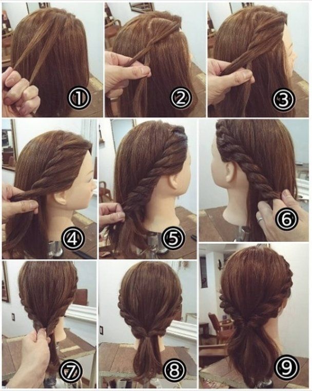 20 เทรนด์เกล้าผมและถักเปียสวยๆ ทำง่าย สวยได้ Long Hair Updo, Peinados Fáciles Para Cabello Corto, Pinterest Hair, Penteado Cabelo Curto, Braided Hairstyles For Wedding, Popular Hairstyles, Hair Dos, Ponytail Hairstyles, Hair Updos