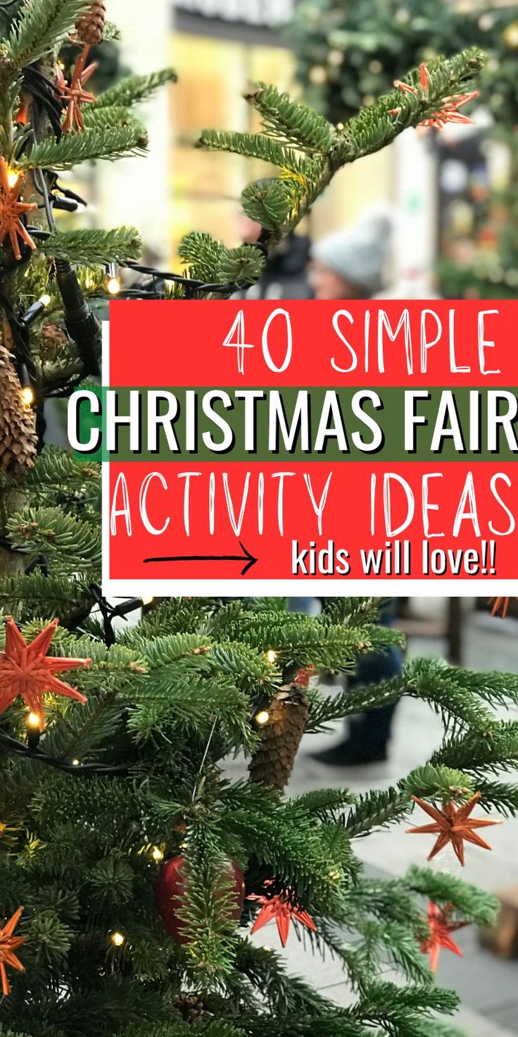 40 Festive and Fun Christmas Bazaar Ideas School Christmas Carnival Ideas, Winter Fair Ideas, Christmas Hayride Ideas, Christmas In The Park Ideas, Christmas Fair Activities, School Christmas Fayre Ideas, Christmas Fair Ideas Fundraising, Christmas Festival Booth Ideas, Parent Teacher Association Ideas