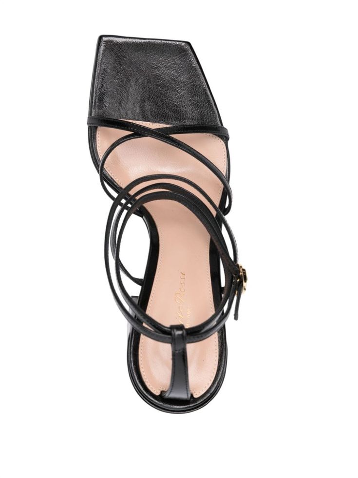 High Block Heels, Leather Heels Sandals, Black Leather Sandals, Black Sandals Heels, Leather Cap, Ankle Strap Heels, Sandals Black, Leather Jewelry, Gianvito Rossi