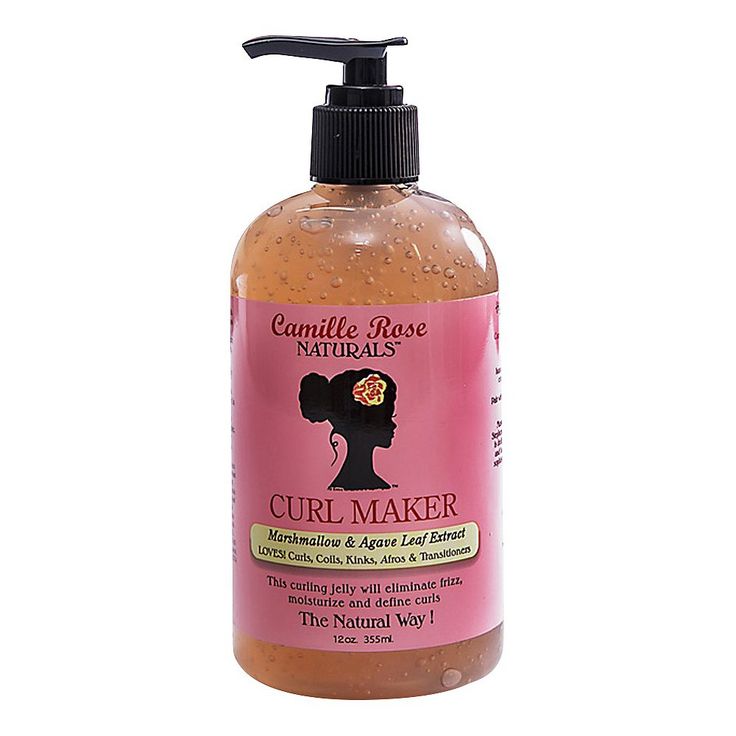 Camille Rose Curl Maker - 12 oz Camille Rose Curl Maker, Curl Maker, Natural Hair Gel, Hair Detox, Curl Enhancer, Camille Rose, Natural Hairstyles For Kids, Twist Outs, Defined Curls