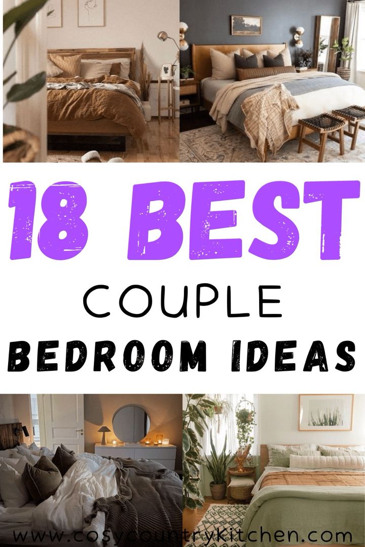 18 Cozy Bedroom Ideas For Couples You Will Fall In Love With His And Hers Room Ideas, Married Couple Bedroom Design, Married Couple Bedroom Ideas For Small Rooms, Large Master Bedrooms Ideas For Couples, Newlywed Bedroom Ideas, His And Her Bedroom Ideas Couple, Gender Neutral Bedroom For Couples, Couple Room Ideas Bedrooms Married, Couples Bedroom Ideas Apartments