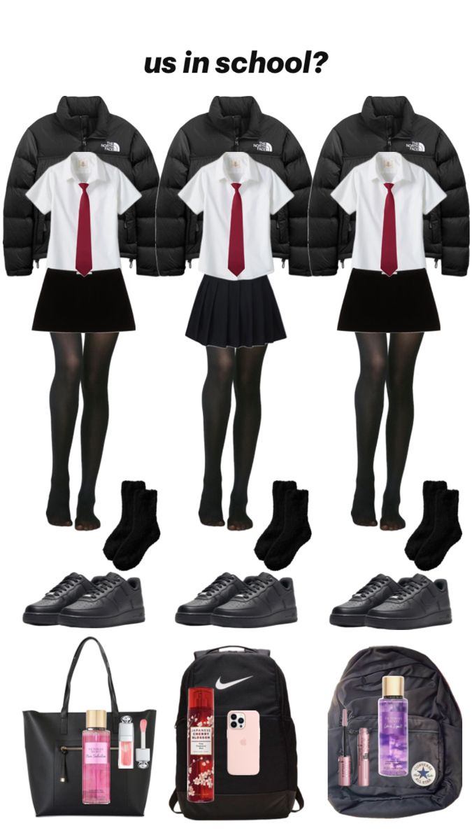 School Uniform Uk, Literally Us, British School Uniform, School Outfits Highschool, School Bag Essentials, School Uniform Fashion, School Uniform Outfits, Outfit Inspo Casual, Uniform Fashion