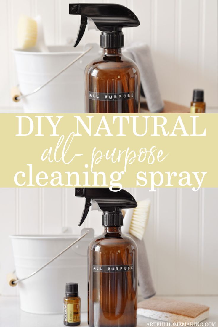 a diy natural all purpose cleaning spray