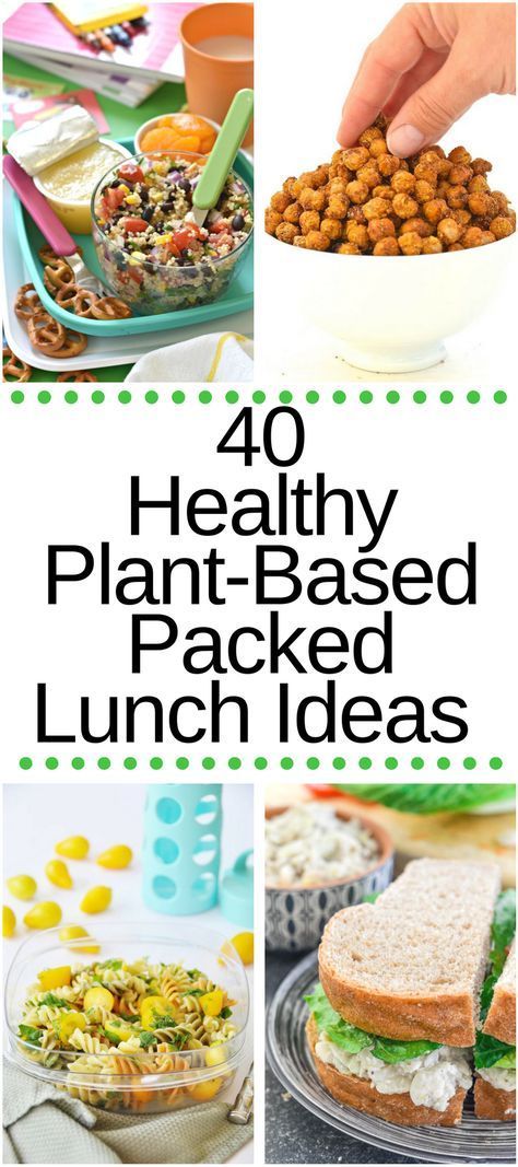 the top ten healthy plant - based lunch ideas