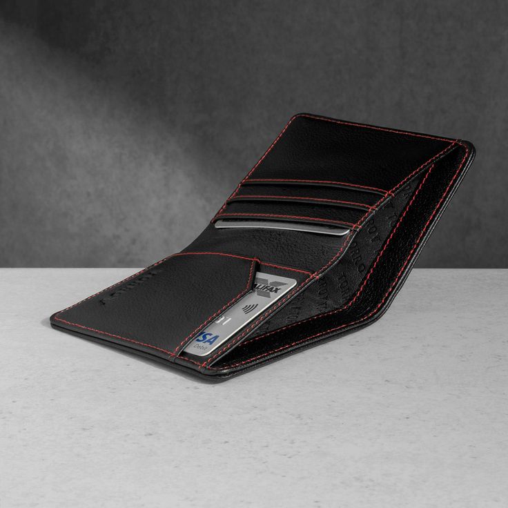 A TORRO Leather Bifold wallet (also known as a Billfold Wallet) is ideal for the those who seeks to be smart, stylish and practical. Slimline in design, this wallet will conveniently slip into any pocket with ease. Perfect for men and women. Versatile and functional wallet Featuring a total of 5 credit/debit card slots, including two hidden pockets for extra storage, this wallet is the perfect blend of form and function. Even with a card stored in every slot and 3 bank notes, it measures just 1. Mens Leather Wallet Bifold, Mens Leather Wallet, Leather Billfold, Slim Leather Wallet, Billfold Wallet, Be Smart, Leather Keyring, Leather Bifold Wallet, Card Storage