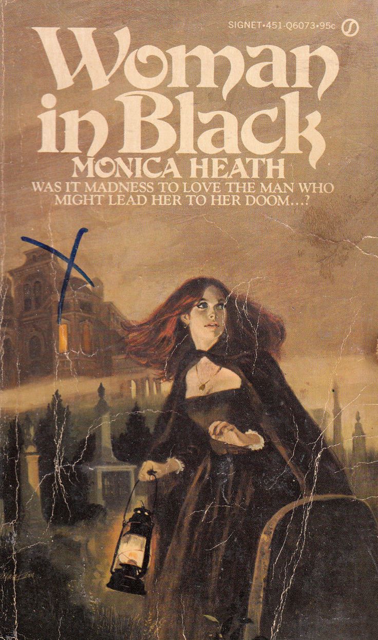 the cover to woman in black by monica heath, with an image of a woman holding a lantern