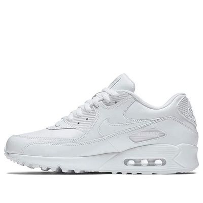 When it comes to style, comfort, and quality, the Nike Air Max 90 Leather is in a league of its own. This iconic sneaker has been updated with a sleek leather upper, providing a modern take on the classic design. The signature embedded Air Max unit ensures maximum comfort and support, while the minimalist styling makes this shoe perfect for any outfit. Whether you're hitting the gym or hitting the town, the Nike Air Max 90 Leather is guaranteed to turn heads. (SNKR/Retro/Low Top) Casual Nike Air Max Leather Lace-up Shoes, Nike Classic Sneakers For Sports, Classic Nike High-top Running Shoes, Leather Air Max Cushioned Lace-up Sneakers, Leather Lace-up Sneakers With Air Max Cushioning, Classic Leather Running Shoes For Streetwear, Nike Leather Sneakers With Air Max Cushioning, Classic Lace-up Sneakers With Air Cushioning, Low-top Leather Sneakers With Air Max Cushioning