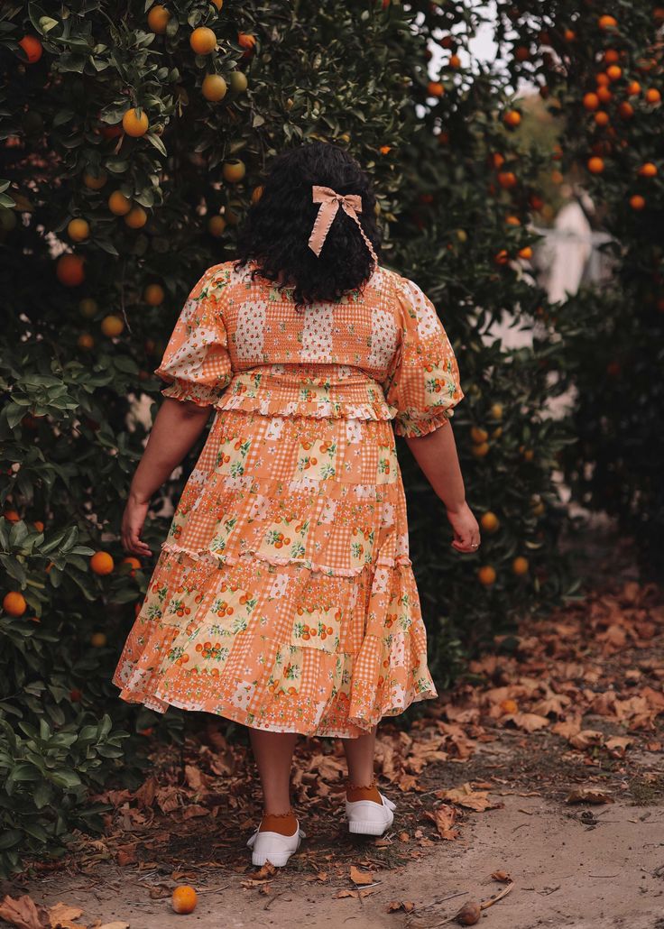 Hey There, Cutie Your new go-to ensemble for a season filled with sunshine and smiles! Picture yourself twirling through fields of blooming flowers, the vibrant orange hue of this dress perfectly complementing the season's lively spirit. Pair with sandals or white high top converse for a versatile and oh-so-cute style. Smocked bodice Square neckline Elastic puff sleeves Model Details Content + Care 100% Cotton Machine Wash Cold Try On Video Orange Blossom Dress Try On Video XS & XL White High Top Converse, Blossom Dress, High Top Converse, White High Tops, Vibrant Orange, Blooming Flowers, Hey There, Orange Blossom, Converse High Tops