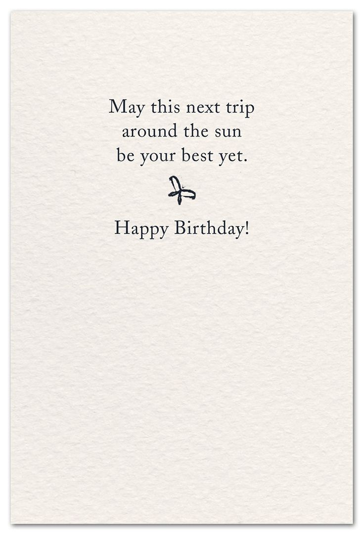 a card with the words happy birthday on it