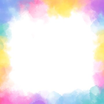 an abstract colorful background with white space in the center