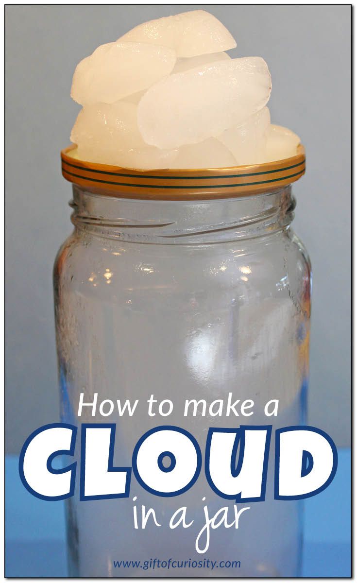 how to make a cloud in a jar