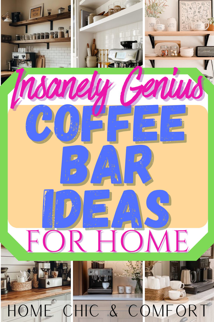 coffee bar ideas, coffee corner ideas, coffee station ideas, coffee nook, coffee corner, small coffee bar ideas, coffee bar ideas kitchen counter, coffee bar station, coffee bar home, coffee bar cart, coffee bar decor Ideas For Coffee Bar, Small Coffee Bar Ideas, Coffee Station Ideas Countertop, Coffee Corner Ideas, Small Coffee Bar, Built In Coffee Bar, Coffee Station Ideas, Bar Nook, Coffee Bar Ideas