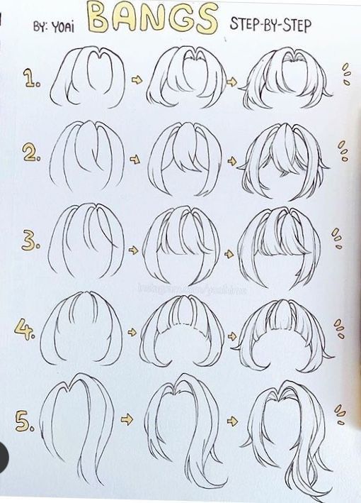 This pin is how to draw bangs <3 Hair Step By Step, Belly Ache, How To Draw Anime, Pelo Anime, Drawing Hair Tutorial, Manga Hair, Draw Easy, Hair Sketch, Seni Dan Kraf