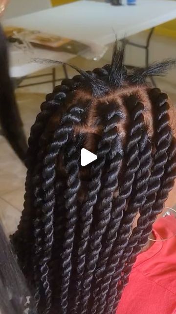 Rubber Band Twist, Twist On Short Hair, Short Hair Twist Styles, Rubber Band Hairstyles, Natural Braids, Bridal Makeup Natural, Natural Hair Tutorials, Twist Styles, Twist Braid Hairstyles