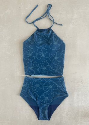 Flora - Reversible Tankini - $86 – Rad Swim Cute Swimming Suits Tankini, Aesthetic Tankini Swimsuit, Cute Swimsuits For Teenagers, Rad Swim, Cute Tankinis, Preppy Swimsuit, Crochet Tankini, Tankini Aesthetic, Modest Bathing Suit