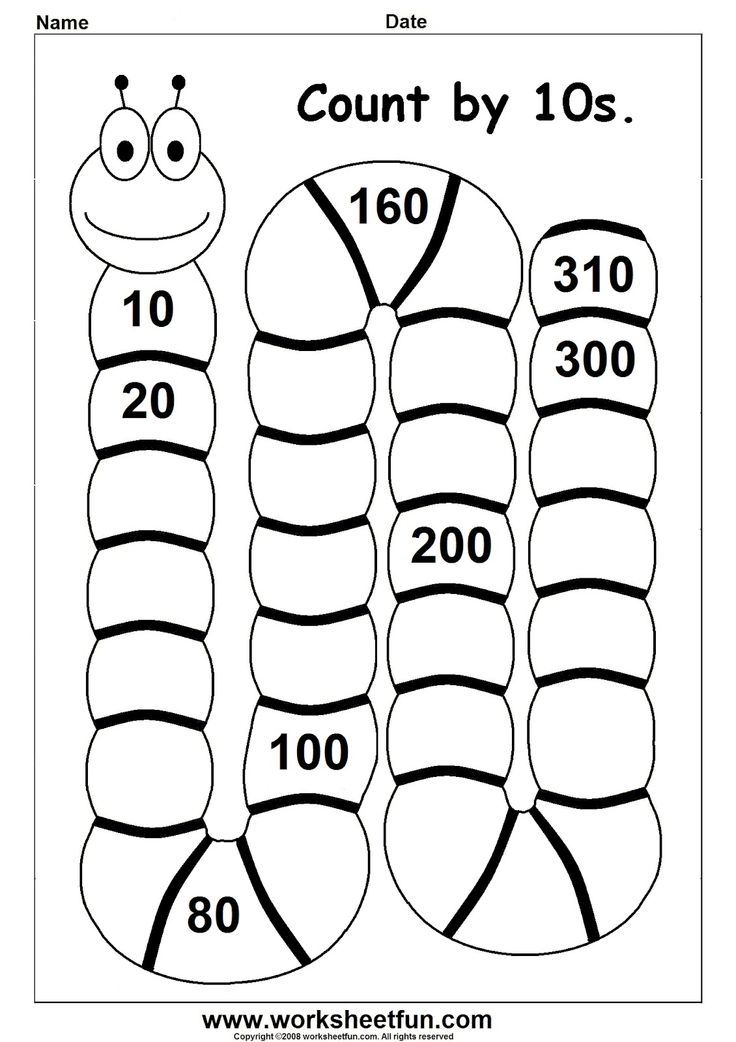 a printable counting game for kids to learn numbers