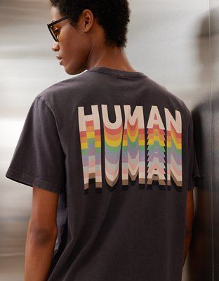 Wear your pride! We are proud to celebrate Pride all year-round with our collection in support of the LGBTQIA+ community. Pride Cotton Crew Neck T-shirt, Casual T-shirt For Pride Streetwear, Cotton Crew Neck T-shirt For Pride, Pride Graphic Cotton T-shirt, Relaxed Fit Crew Neck T-shirt For Pride, Pride Screen Print Crew Neck T-shirt, Rainbow Graphic Tee For Pride, Casual Slogan T-shirt For Pride, Casual Pride Screen Print T-shirt