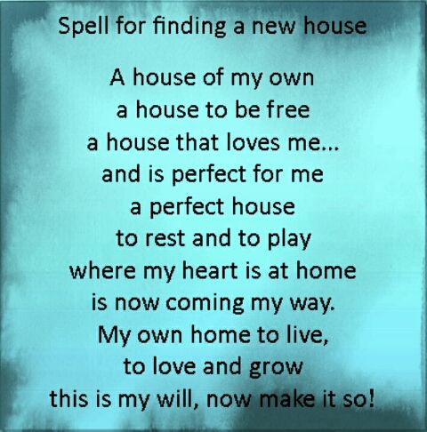 New House Spell Home, Spell For Moving House, Moving House Spell, House Buying Spell, Spells For Home Buying, New House Manifestation Spell, Find A Home Spell, Spell For Buying A House, Find A New Home Spell