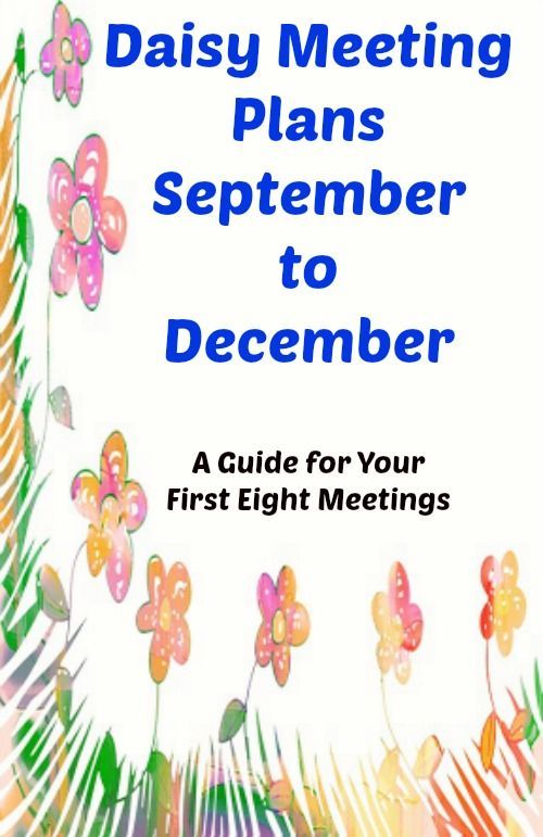 the front cover of a guide for your first eight meetings, with colorful flowers and leaves