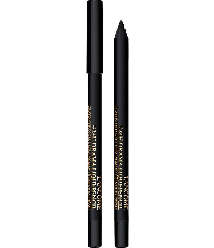 What It Is: A 24-hour&#x2C; longwear&#x2C; waterproof gel pencil liner that delivers dramatic vibrant color in just one stroke.What It Does: Drama Liquid-Pencil’s unique hybrid gel formula has the richly pigmented effect of a liquid eyeliner&#x2C; with the ease of application of a pencil. The creamy texture is blendable when first applied&#x2C; and once set&#x2C; does not smudge&#x2C; flake&#x2C; fade or transfer. Availa Lancome Eyeliner, Smokey Eye Makeup Look, Pencil Liner, How To Apply Eyeliner, Makeup Must Haves, Candy Christmas, Eyeliner Pencil, Sensitive Eyes, Creamy Texture