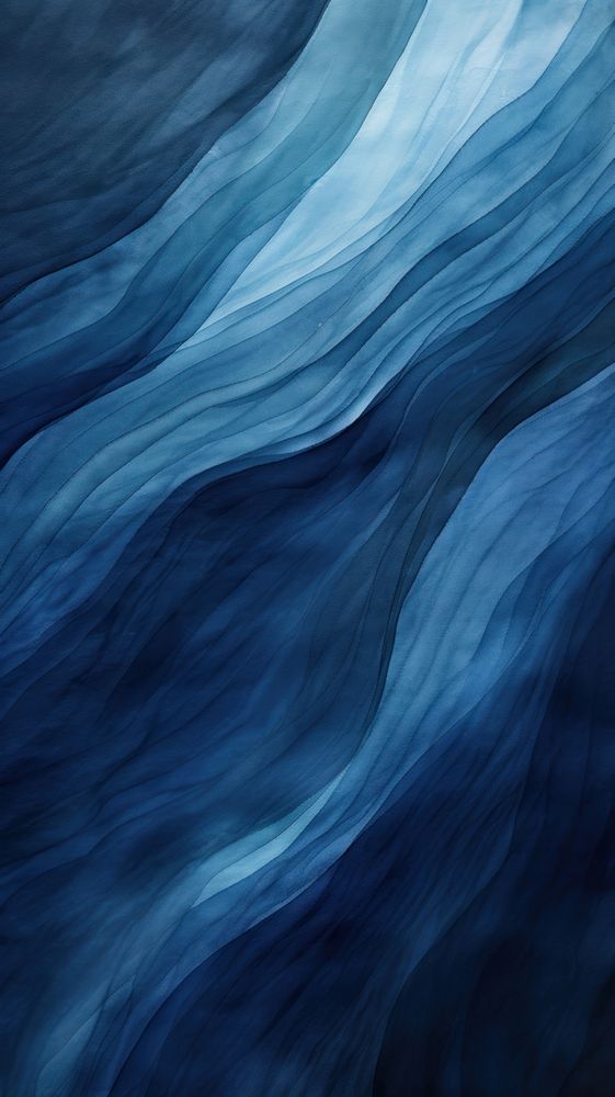 an abstract blue background with wavy lines