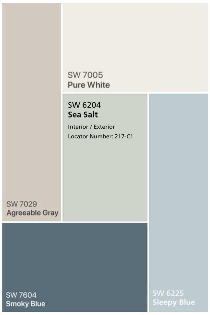 some gray and white paint colors