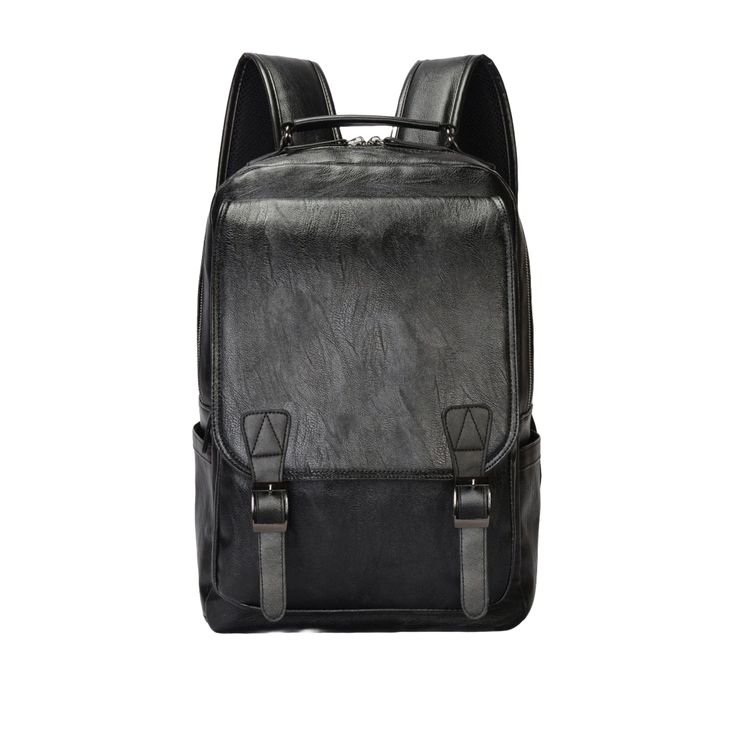 Embrace the elegance of minimalism with our black leather laptop backpack – a masterpiece that will leave everyone speechless. This is the ultimate black leather backpack for the urban minimalist, promising to garner compliments wherever you go! Leather backpacks have evolved from their high school days to grace the top runways of the world's fashion scene. Today, alongside watches, backpacks, especially black leather ones, stand out as one of the most popular men's accessories that will never go out of fashion. Our large black leather rucksack is a timeless piece due to its premium leather design, ensuring it's always on-trend. Packed with features perfect for everyday use, including side pockets, padded shoulder straps, and the ability to accommodate any laptop up to 15 inches. As leathe High School Days, Leather Laptop Backpack, Leather Backpacks, Leather Rucksack, Black Leather Backpack, Boys Backpacks, Belt Purse, Leather Laptop, Unique Bags