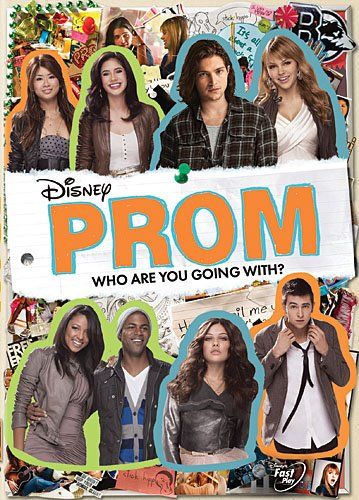 the poster for disney's prom